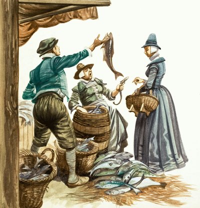 Der var engang... marked og gadehandlere i Tudor-tiden af Peter Jackson