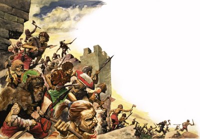 Pict-krigere invaderer Storbritannien af Peter Jackson