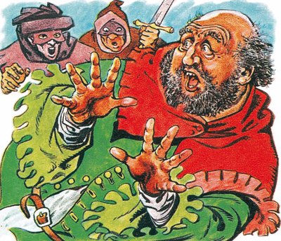 Prins Hal og Poins skræmmer den fede Falstaff af Peter Jackson