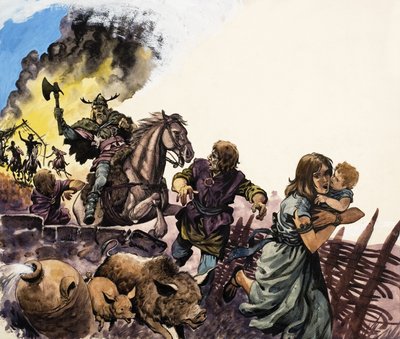 Saxon Raiders af Peter Jackson