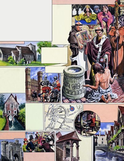 Dover Road: Canterbury af Peter Jackson