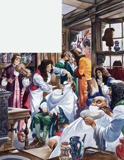 Den vidunderlige historie om Storbritannien: En travl frisør-kirurgbutik af Peter Jackson