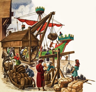 Den vidunderlige historie om Storbritannien: Tidlige skibe og søhavne af Peter Jackson