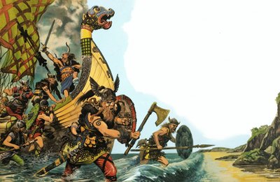 The Wonderful Story of Britain: The Coming of the Vikings af Peter Jackson