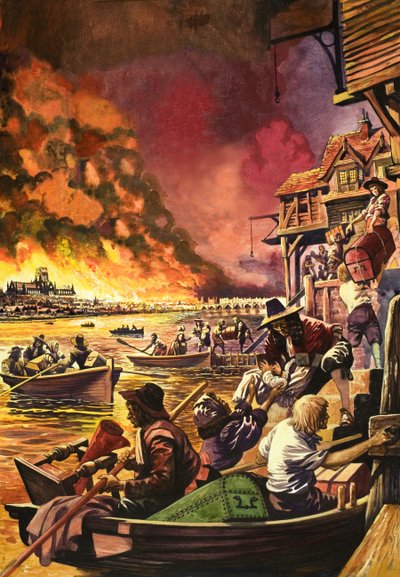 The Wonderful Story of Britain: The Great Fire of London af Peter Jackson