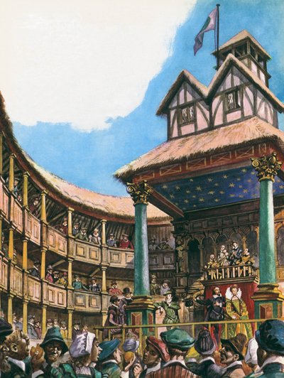 Teater i London på Dronning Elizabeth I