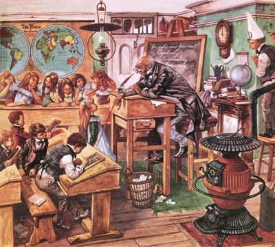 Victoriansk skolestue af Peter Jackson