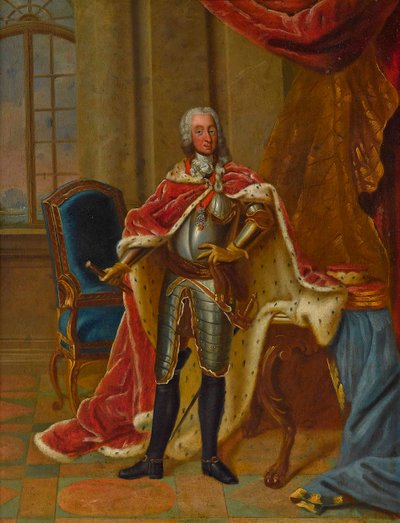 Portræt af prins Clement Frans af Bayern 1722-1770. af Peter Jacob Horemans