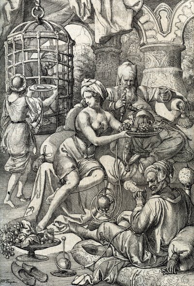 Sultan Bayezid I (eller Bajazet af Peter Johann Nepomuck Geiger