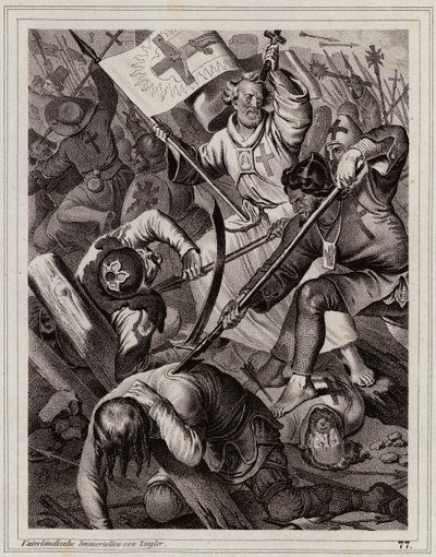 Eremitten Peter leder folkets korstog af Peter Johann Nepomuk Geiger