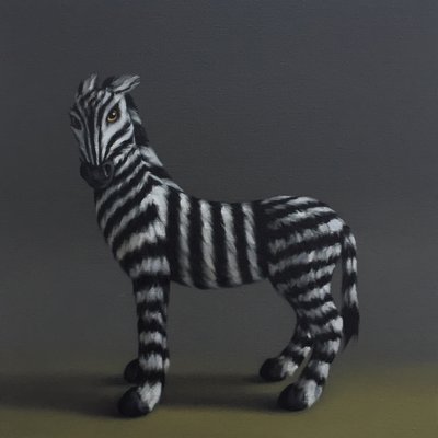 Zebra - After Stubbs, 2018 af Peter Jones