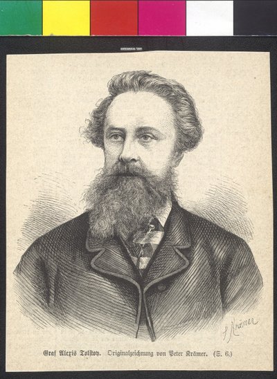 Aleksej Konstantinovitj greve Tolstoj af Peter Kraemer