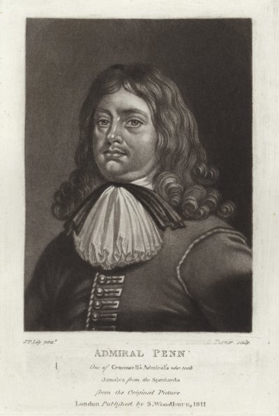 Admiral Penn af Peter Lely