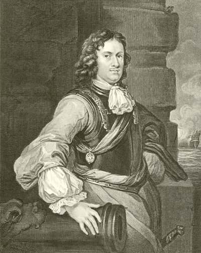 Edward, første jarl af Sandwich af Peter Lely