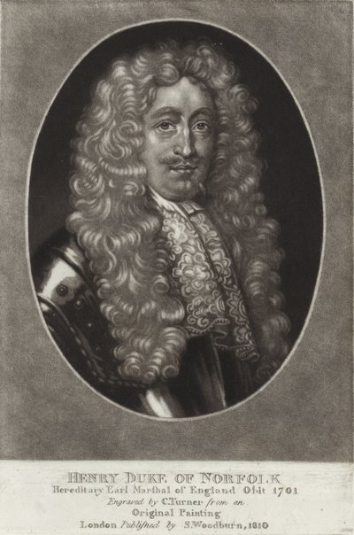 Henry Duke of Norfolk af Peter Lely