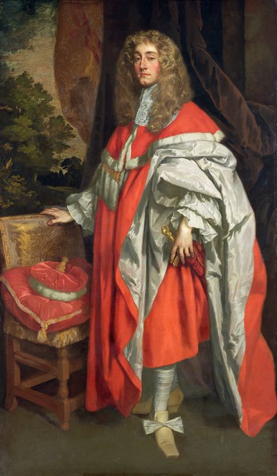 Horatio (1630-87) First Viscount Townsend (olie på lærred) af Peter Lely