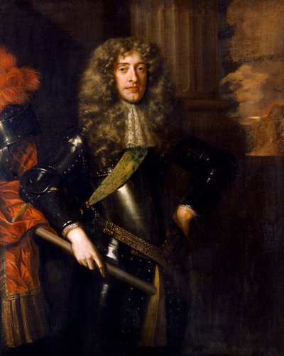 James II som hertug af York (olie på lærred) af Peter Lely
