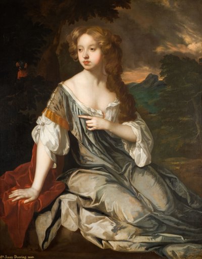 Portræt af den ærede fru Lucy Loftus, 1667. af Peter Lely