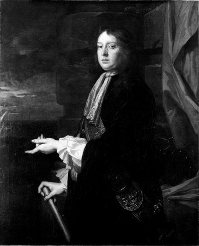 Portræt af admiral Sir William Penn af Peter Lely