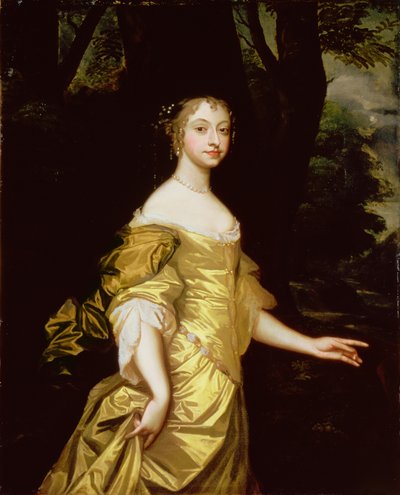 Portræt af Frances, hertuginde af Richmond af Peter Lely
