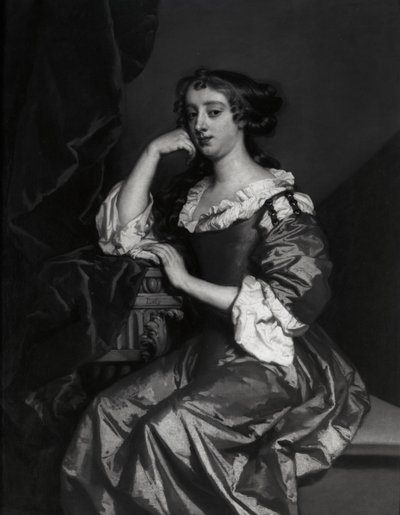 Portræt af Lady Elizabeth Wriothesley, hustru til den 11. jarl af Northumberland (olie på lærred) af Peter Lely