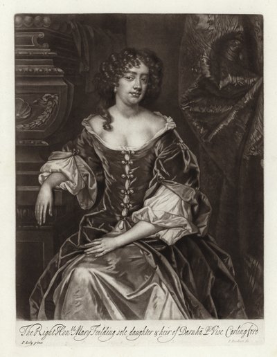 Portræt af Mary Feilding af Peter Lely