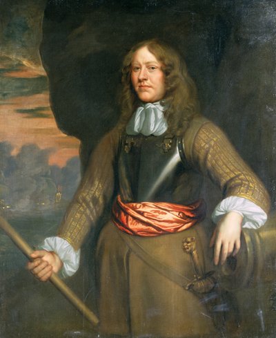Portræt af Sir John Lawson, ca. 1665 (olie på lærred) af Peter Lely