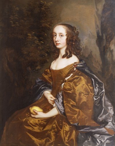 Portræt af en dame, muligvis Elizabeth Wharton af Peter Lely