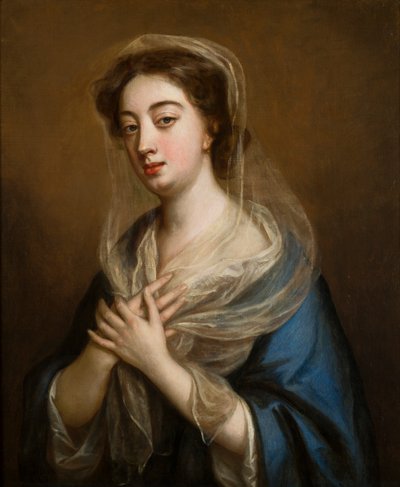 Portræt af en dame, der siges at være Lady Williams, ca. 1638-80 (olie på lærred) af Peter Lely