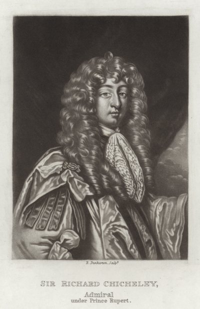 Sir Richard Chicheley af Peter Lely