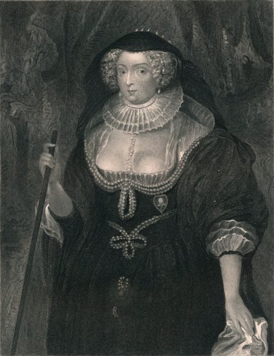 Frances Howard, hertuginde af Richmond, midten af det 19. århundrede. af Peter Lightfoot