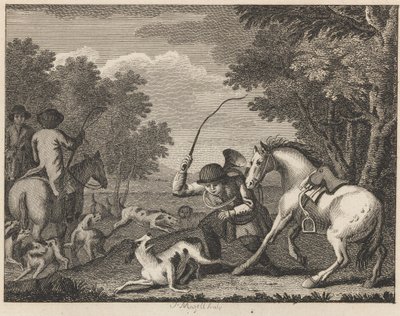 Hunden og jægeren af Peter Mazell