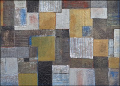 DANCING RECTANGLES, 2020 (blandede medier) af Peter McClure