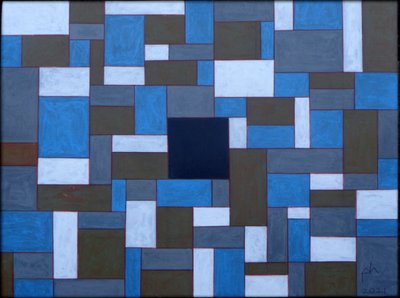 MCCLURES SORTE FIRKANT, 2020 af Peter McClure