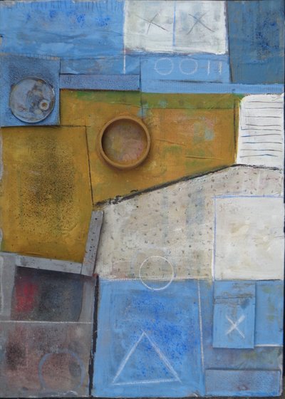 Vintersolhverv, 2020 (blandede medier) af Peter McClure