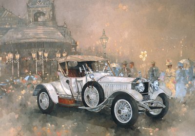 Ghost in Scarborough (olie på lærred) af Peter Miller