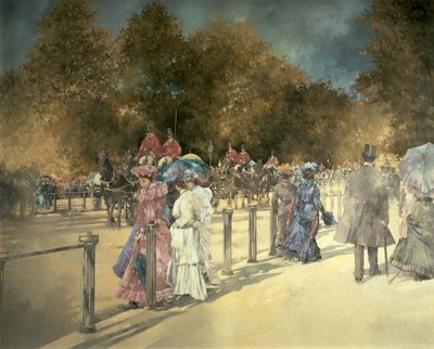 Sommer i Hyde Park af Peter Miller