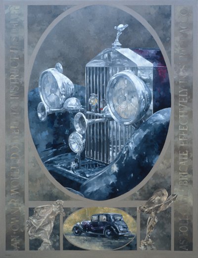 The Whisper and the Spirit (olie på lærred) af Peter Miller