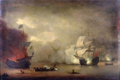 Flådekamp mellem HMS 