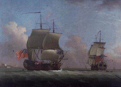 Royal Yacht Dublin af Peter Monamy