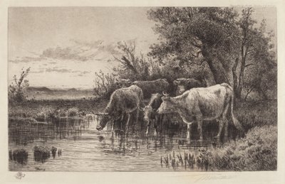 Aftenstunden af Peter Moran