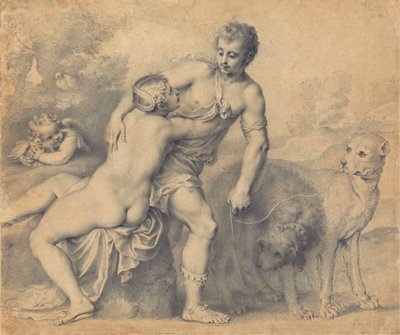 Venus og Adonis af Peter Oliver