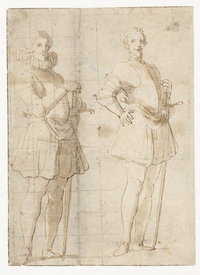 To undersøgelser af en stående officer af Peter Paul Rubens (possibly)