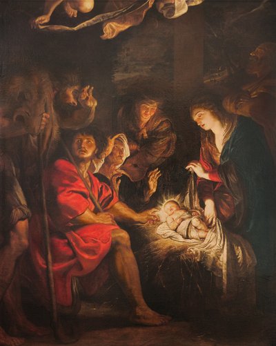 Tilbedelse af hyrder af Peter Paul Rubens