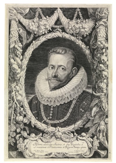 Albert, ærkehertug af Østrig (radering) af Peter Paul Rubens