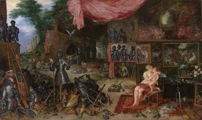 ""Allegorie du toucher"" (Berøringsallegorien) Maleri af Pieter Paul Rubens (1577-1640) ca. 1617-1618 Dim 64x111 cm Museo del Prado, Madrid af Peter Paul Rubens