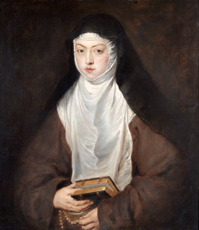 Ana Dorothea, datter af Rudolph II, et liv i klostret Royal Barefoot, Madrid af Peter Paul Rubens