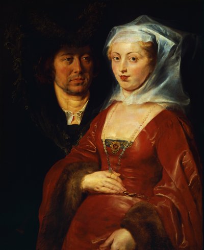 Ansegisus og St. Bega, af Peter Paul Rubens (1577-1640) af Peter Paul Rubens