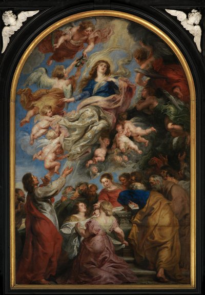 Jomfruens antagelse af Peter Paul Rubens