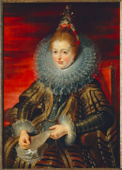 Østrig, Wien, Portræt af Isabella Clara Eugenia af Habsburg (1566 - 1633) af Peter Paul Rubens